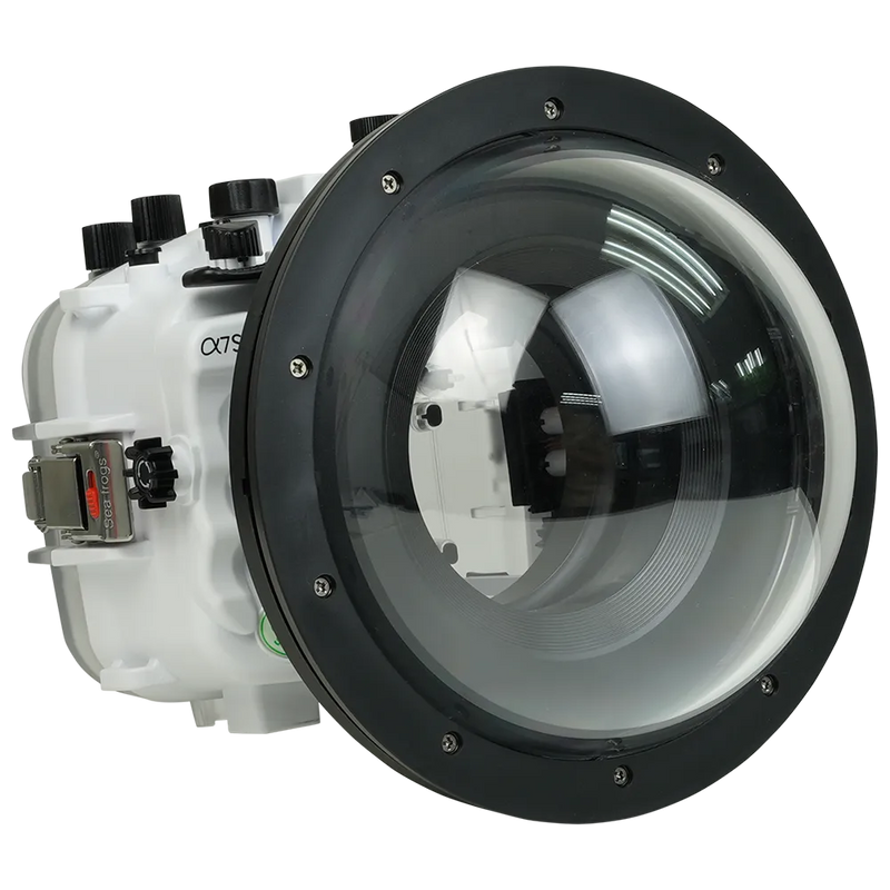 [a7siii-v1-dp90a8s] Sea Frogs Salted Line Underwater Camera Housing for Sony A7SIII with V1 Dome Port
