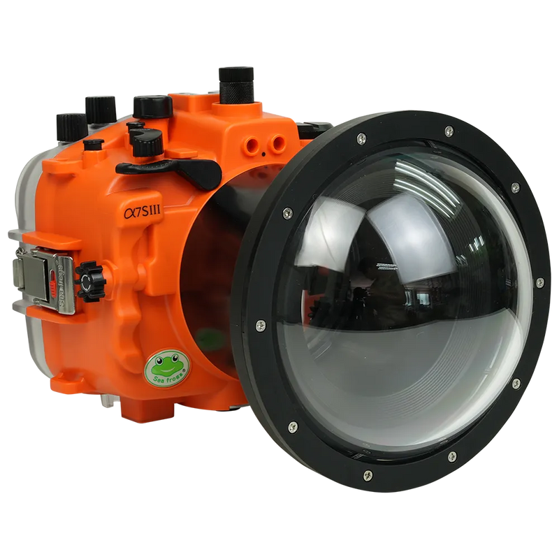 [a7siii-v2-dp90a6s] Sea Frogs Salted Line Underwater Camera Housing for Sony A7SIII with V2 Dome Port