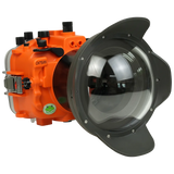 [a7siii-v2-dp90g6] Sea Frogs Salted Line Underwater Camera Housing for Sony A7SIII with V2 Dome Port