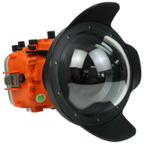 [a7siii-v2-dp90g8] Sea Frogs Salted Line Underwater Camera Housing for Sony A7SIII with V2 Dome Port