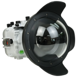 [a7siii-v2-dp90g8] Sea Frogs Salted Line Underwater Camera Housing for Sony A7SIII with V2 Dome Port