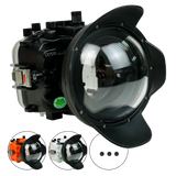 [a7siii-v7-dp90a6] Sea Frogs Salted Line Underwater Camera Housing for Sony A7SIII with V7 Dome Port