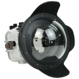 [a7siii-v7-dp90a8] Sea Frogs Salted Line Underwater Camera Housing for Sony A7SIII with V7 Dome Port
