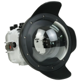 [a7siii-v7-dp90g8] Sea Frogs Salted Line Underwater Camera Housing for Sony A7SIII with V7 Dome Port