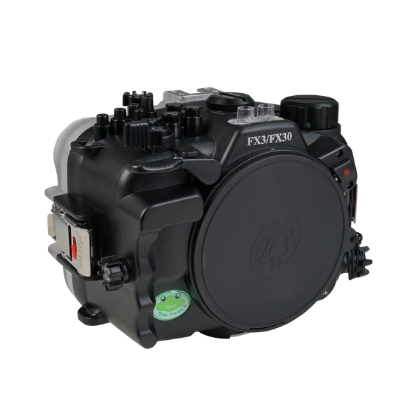[fx3-fx30] Sea Frogs Salted Line Underwater Camera Housing with HDMI 2.0 Support for Sony FX3/FX30|Black