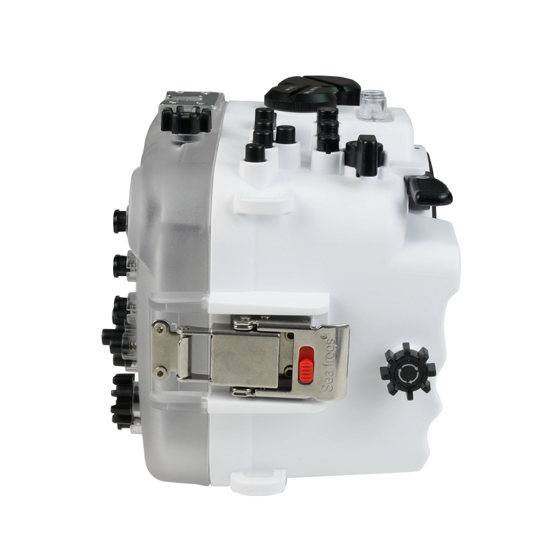 [fx3-fx30] Sea Frogs Salted Line Underwater Camera Housing with HDMI 2.0 Support for Sony FX3/FX30|White