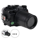 [fx3-fx30-fp90l67] Sea Frogs Salted Line Underwater Camera Housing for Sony FX3/FX30 with HDMI 2.0 Support with 67mm Thread Glass Flat Port