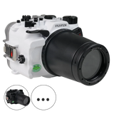 [fx3-fx30-fp90l67] Sea Frogs Salted Line Underwater Camera Housing for Sony FX3/FX30 with HDMI 2.0 Support with 67mm Thread Glass Flat Port