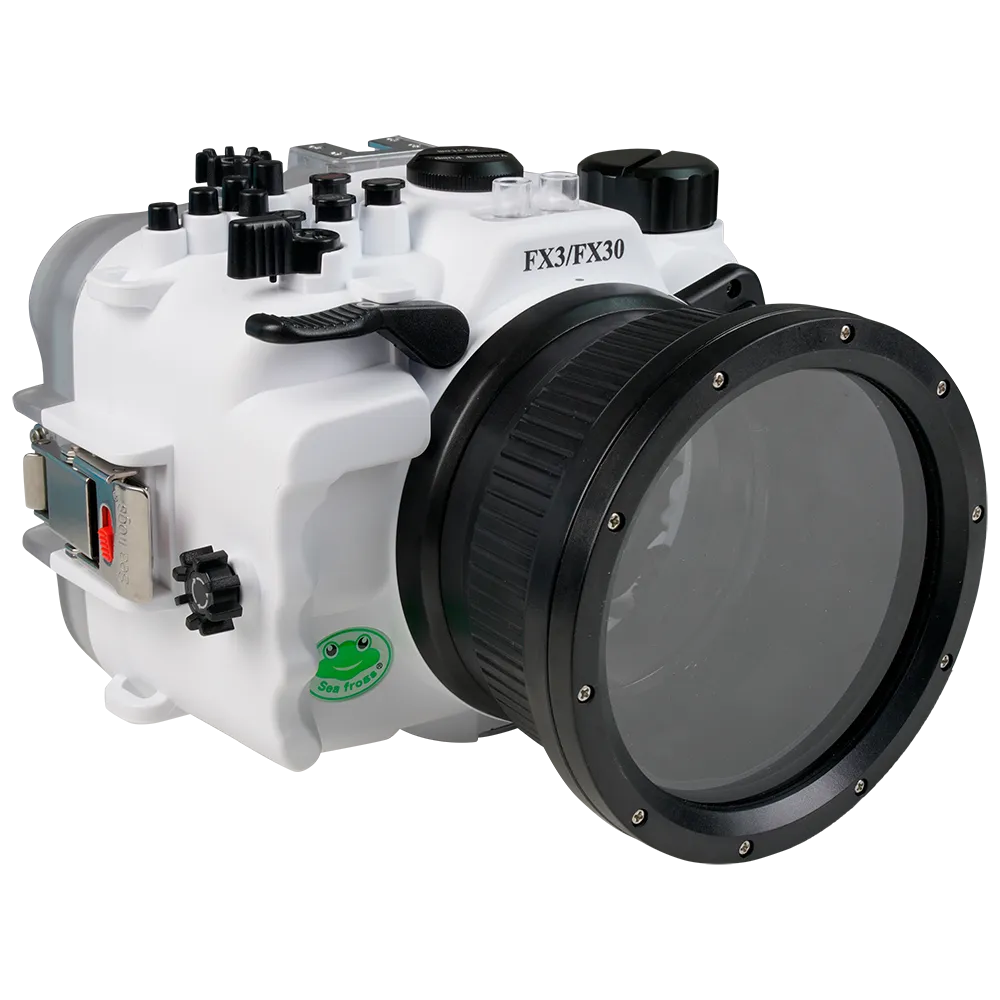 Sea Frogs SL Housing for Sony FX3/FX30|HDMI 2.0|4'' Glass