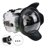 [fx3-fx30-v1-dp90a6] Sea Frogs Salted Line Underwater Camera Housing for Sony FX3/FX30 with HDMI 2.0 Support | V1 Dome Port