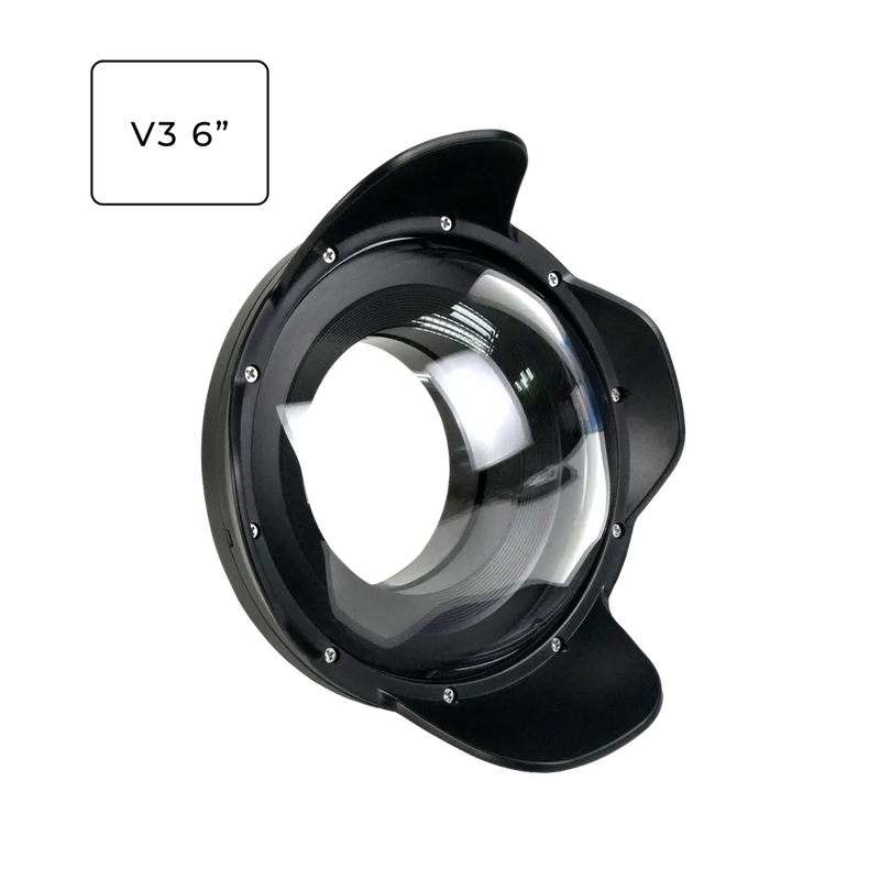 [sfdp75a6v3] Sea Frogs V3 6" Acrylic Dome Ports  for Underwater Camera Housings