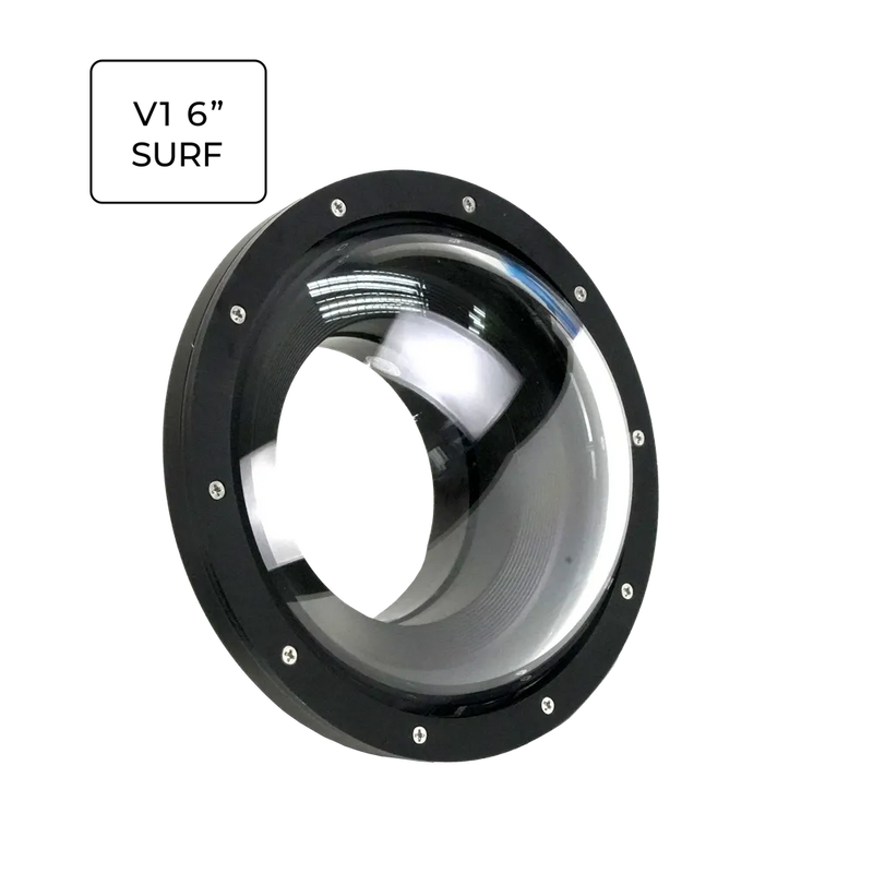 [sfdp90a6sv1] Sea Frogs V1 6" Acrylic Dome Ports Surf Edition  for Underwater Camera Housings