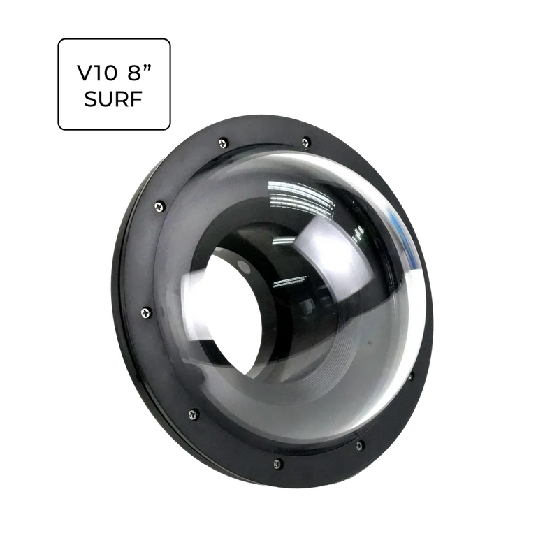 [sfdp90a8sv10] Sea Frogs V10 8" Acrylic Dome Ports Surf Edition  for Underwater Camera Housings