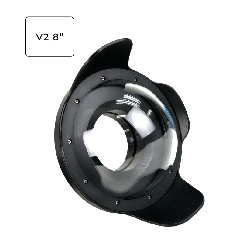 [sfdp90a8v2] Sea Frogs V2 8" Acrylic Dome Ports  for Underwater Camera Housings