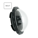 [sldp80a4v0] KitDive Salted Line V0 4" Acrylic Dome Ports  for Underwater Camera Housings