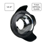 Sea Frogs V6 Dome Ports with 40mm Extension Ring