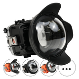 Salted Line Underwater Camera Housing for Sony A6700 with V1 Dome Port