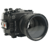 Salted Line Sea Frogs Underwater Camera Housing for Sony A6500/A6400/A6300/A6100/A6000 with 4'' Glass Flat Port