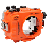 Salted Line Sea Frogs Underwater Camera Housing for Sony A6500/A6400/A6300/A6100/A6000 with 67mm Thread Glass Flat Port