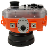 Salted Line Sea Frogs Underwater Camera Housing for Sony A6500/A6400/A6300/A6100/A6000 with 4'' Glass Flat Port