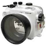 Salted Line Sea Frogs Underwater Camera Housing for Sony A6500/A6400/A6300/A6100/A6000 with 4'' Glass Flat Port