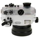 Salted Line Sea Frogs Underwater Camera Housing for Sony A6500/A6400/A6300/A6100/A6000 with 4'' Glass Flat Port