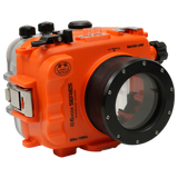 Salted Line Sea Frogs Underwater Camera Housing for Sony A6500/A6400/A6300/A6100/A6000 with 67mm Thread Glass Flat Port
