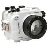 Salted Line Sea Frogs Underwater Camera Housing for Sony A6500/A6400/A6300/A6100/A6000 with 67mm Thread Glass Flat Port