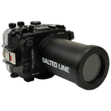 Salted Line Sea Frogs Underwater Camera Housing for Sony A6500/A6400/A6300/A6100/A6000 with 67mm Thread Glass Flat Port