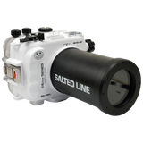 Salted Line Sea Frogs Underwater Camera Housing for Sony A6500/A6400/A6300/A6100/A6000 with 67mm Thread Glass Flat Port