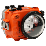 Salted Line Sea Frogs Underwater Camera Housing for Sony A6500/A6400/A6300/A6100/A6000 with V0 Dome Port