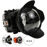 Salted Line Sea Frogs Underwater Camera Housing for Sony A6500/A6400/A6300/A6100/A6000 with V6 Dome Port
