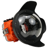 Salted Line Sea Frogs Underwater Camera Housing for Sony A6500/A6400/A6300/A6100/A6000 with V6 Dome Port