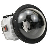 Salted Line Sea Frogs Underwater Camera Housing for Sony A6500/A6400/A6300/A6100/A6000 with V6 Dome Port