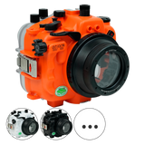 Salted Line Underwater Camera Housing for Sony A7III/A7RIII with 67mm Thread Glass Flat Port