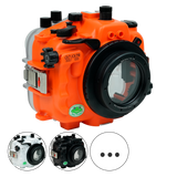 Salted Line Underwater Camera Housing for Sony A7III/A7RIII with 67mm Thread Glass Flat Port