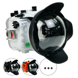 Salted Line Underwater Camera Housing for Sony A7III/A7RIII with V7 Dome Port
