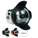 Salted Line Underwater Camera Housing for Sony A7III/A7RIII with V7 Dome Port