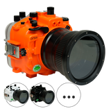 Salted Line Sea Frogs Underwater Camera Housing for Sony A7SIII with 4'' Glass Flat Port
