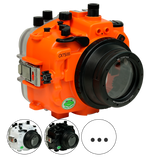 Salted Line Sea Frogs Underwater Camera Housing for Sony A7SIII with 67mm Thread Glass Flat Port