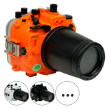 Salted Line Sea Frogs Underwater Camera Housing for Sony A7SIII with 67mm Thread Glass Flat Port