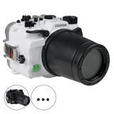 Salted Line Underwater Camera Housing for Sony FX3/FX30 with HDMI Support with 67mm Thread Glass Flat Port
