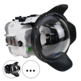 Salted Line Underwater Camera Housing for Sony FX3/FX30 with HDMI Support with V7 Dome Port
