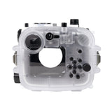 Salted Line 60M/195FT Waterproof housing for Sony RX1xx series with Pistol grip & 4" Dry Dome Port