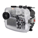 Salted Line underwater housing black rear view Sea Frogs