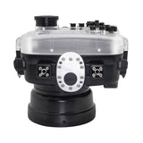 Salted Line underwater housing black bottom view Sea Frogs