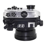 Salted Line underwater housing black top view Sea Frogs