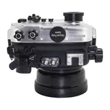 Salted Line underwater housing black top view Sea Frogs