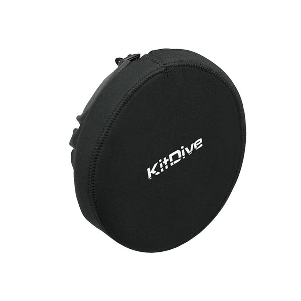 Capa de neoprene KitDive 6" plana longa/curta