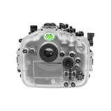 Sony A7R V 40M/130FT Unterwasserkameragehäuse inklusive langem Anschluss (FE90mm Fokussierrad).
